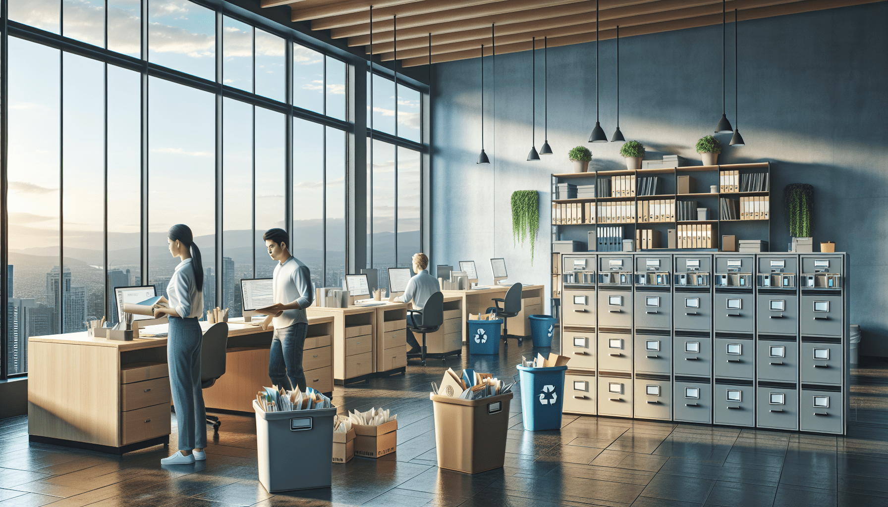 6 estrategias para evitar la acumulación de objetos en oficinas después de una limpieza