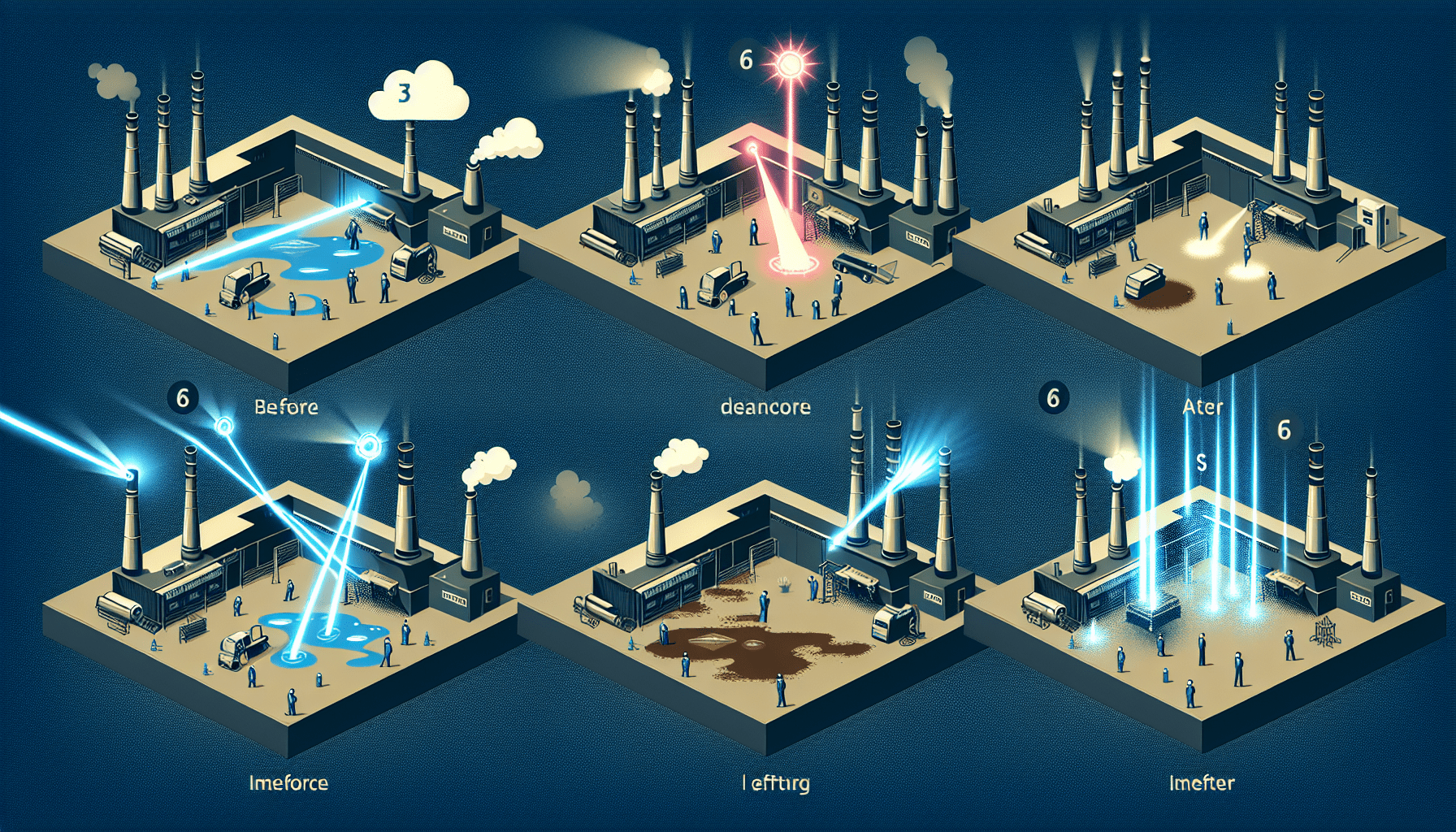 7 formas de mejorar la eficiencia de limpieza en fábricas con láser
