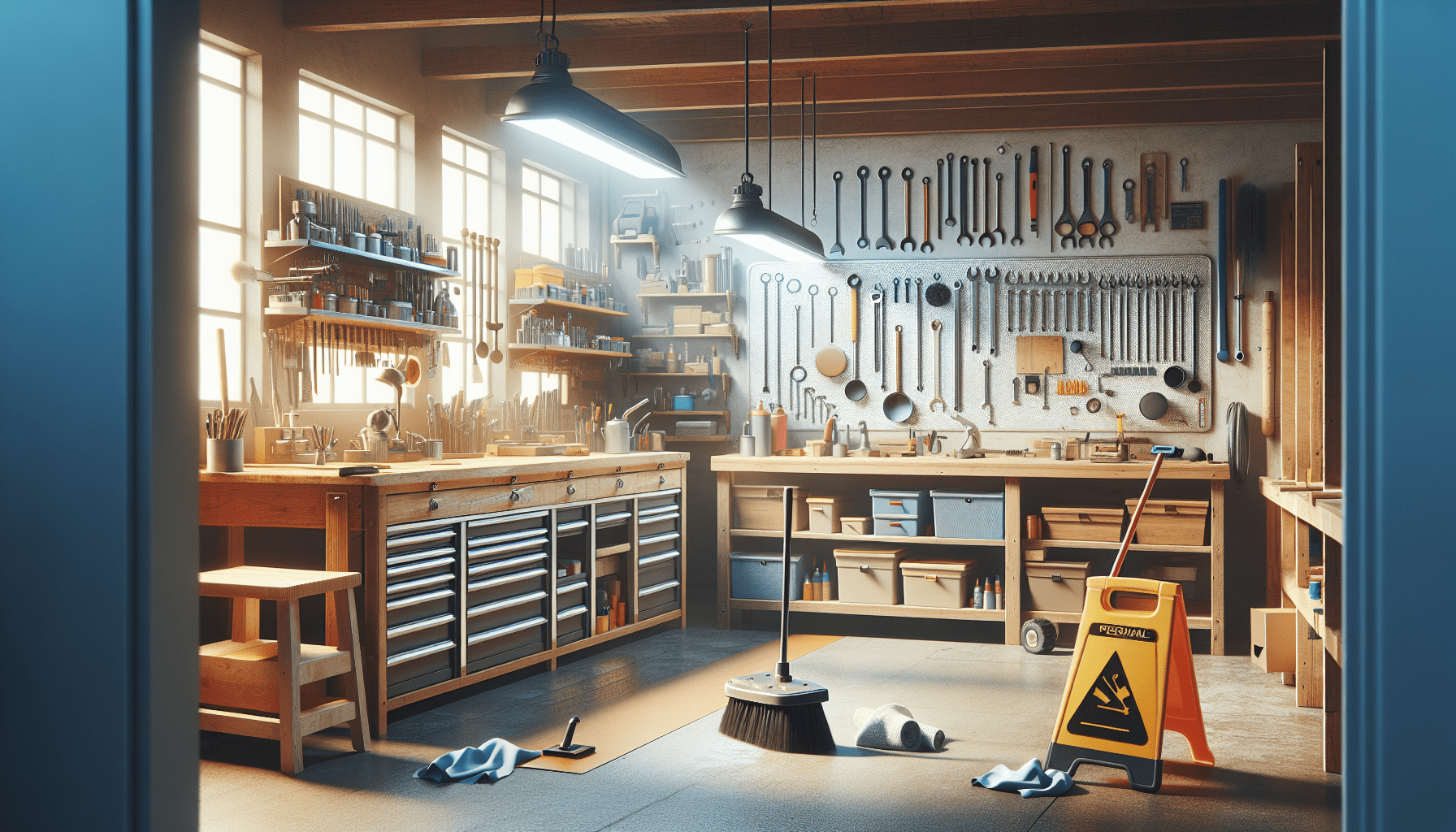 7-maneras-de-organizar-y-limpiar-el-area-de-trabajo-de-manera-eficiente-en-talleres 7 maneras de organizar y limpiar el área de trabajo de manera eficiente en talleres