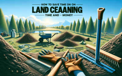 Cómo Ahorrar Tiempo y Dinero en la Limpieza de Terrenos