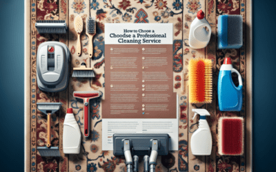 Cómo Elegir un Servicio Profesional de Limpieza de Alfombras