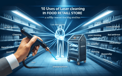 10 aplicaciones de la limpieza láser en tiendas de alimentación