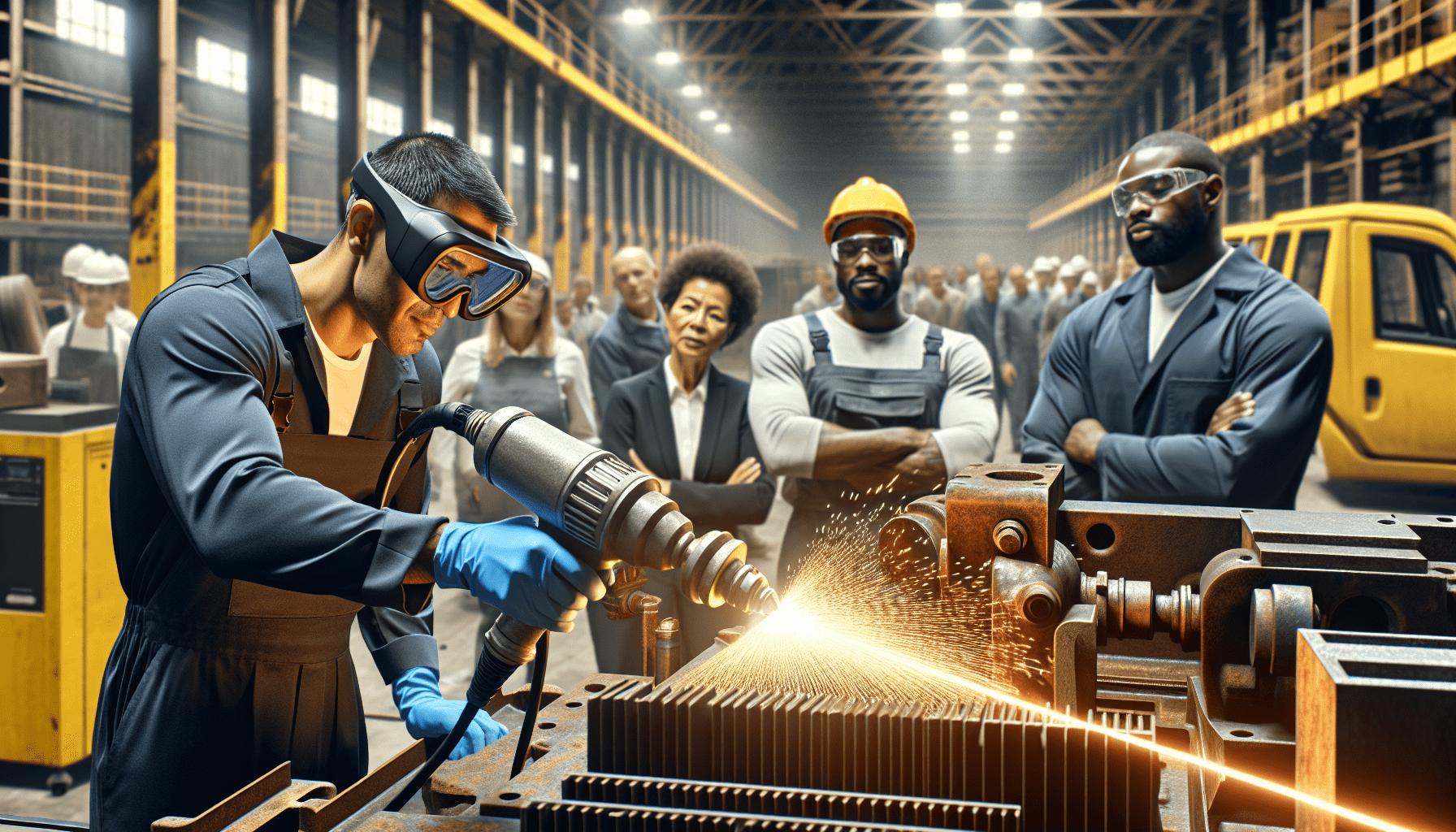 Cómo la limpieza con láser está revolucionando el mantenimiento en naves industriales