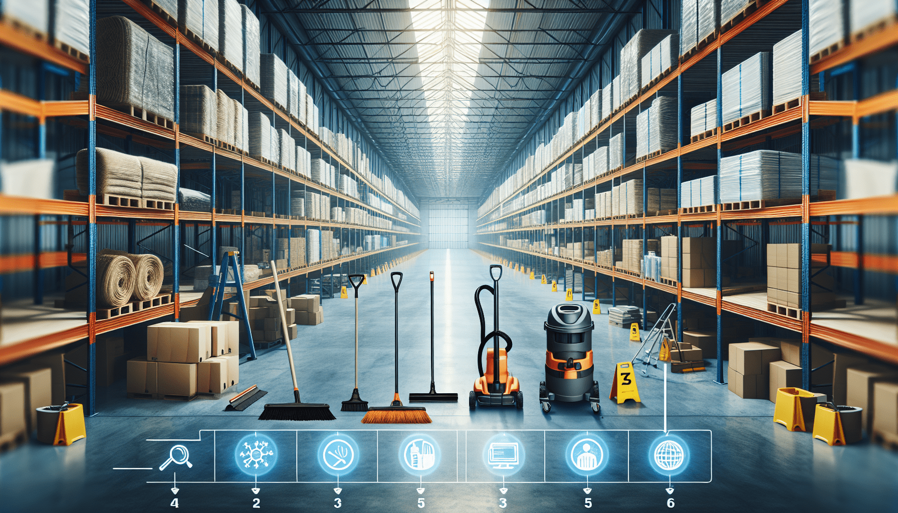Cómo limpiar una nave industrial a fondo en solo 5 pasos