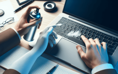 Limpieza de Teclados Portátiles: ¿Es Necesario Usar Aire Comprimido?
